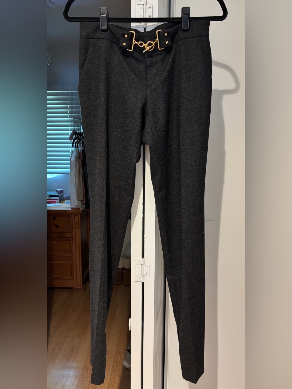 Gucci Straight Leg Women's Pants in Black
